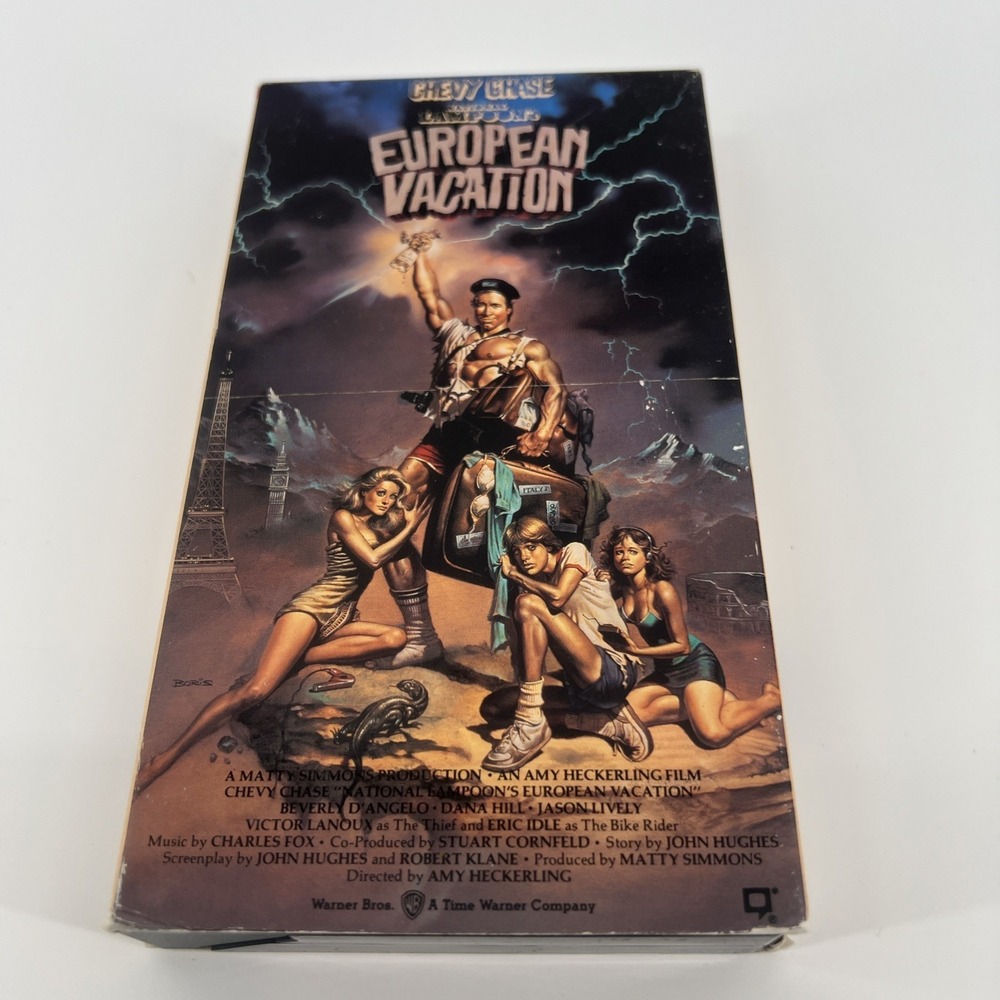 National Lampoon's European Vacation VHS 1985 Comedy Warner Home Video